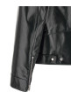 Lacquered leather blouson Blue
