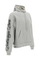 'Cursive' hoodie Gray