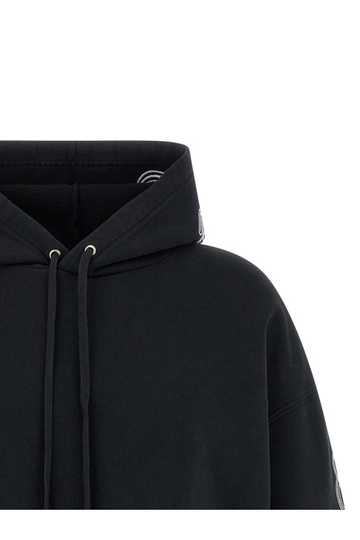 'Cursive' hoodie Black