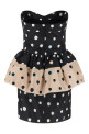 'Falena Dots' dress Black