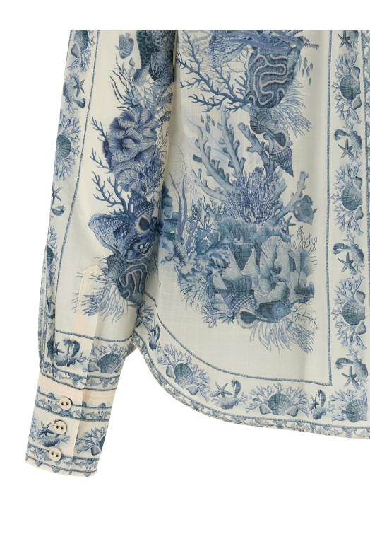 'Wanderlust' shirt Blue