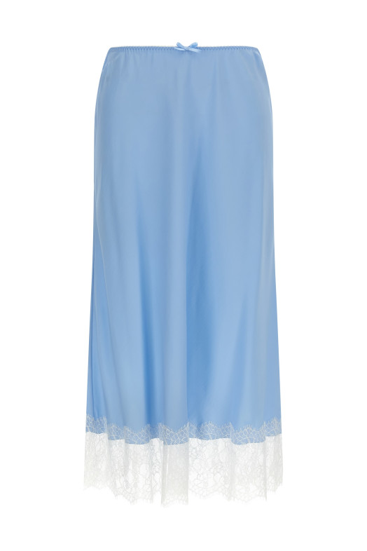 Lace skirt BLUE
