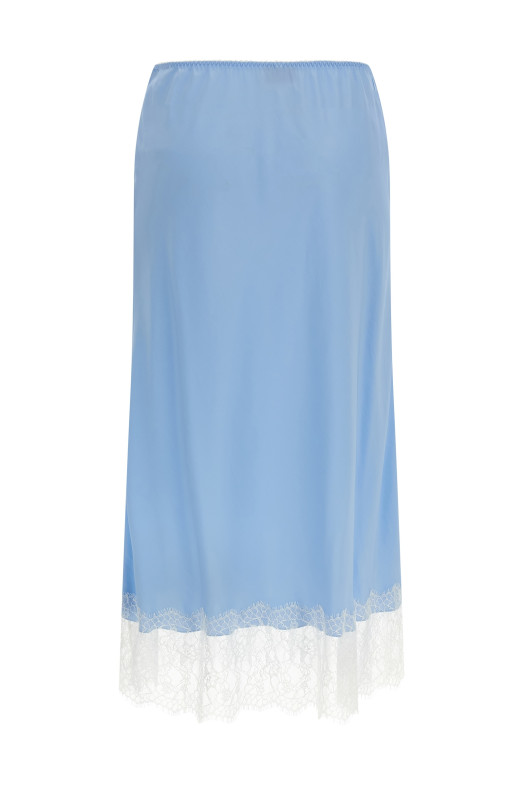 Lace skirt BLUE