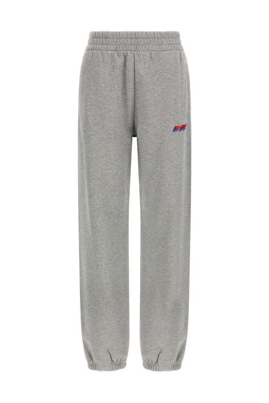 Logo embroidery joggers Gray