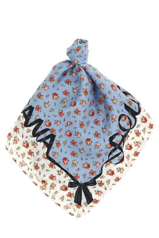 'Roselline' scarf BLUE