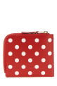 Polka Dots Printed Wallet Red