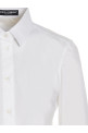 Кружевная рубашка, белая DOLCE & GABBANA F5Q65TFUEEEW0800