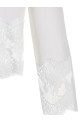 Кружевная рубашка, белая DOLCE & GABBANA F5Q65TFUEEEW0800