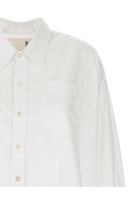 Poplin shirt White