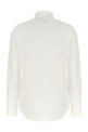 Logo embroidery shirt White