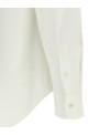 Logo embroidery shirt White