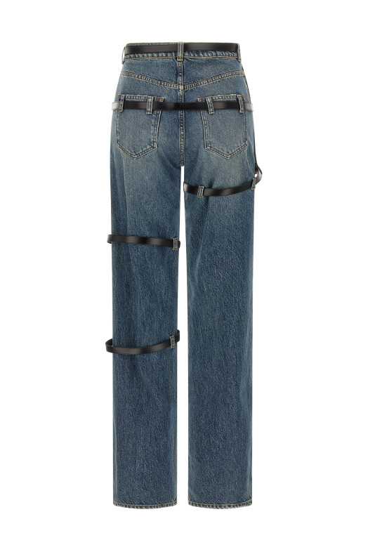 'Multi Belt' jeans Blue