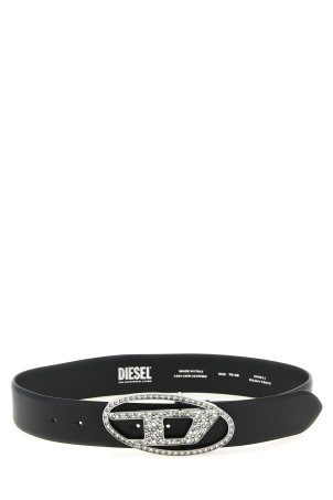'B-1dr Strass' belt Black