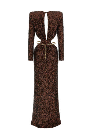 'Red Carpet' dress Brown