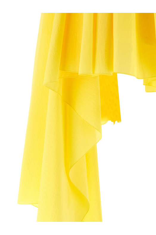 'La Robe Triangle Courte' dress Yellow