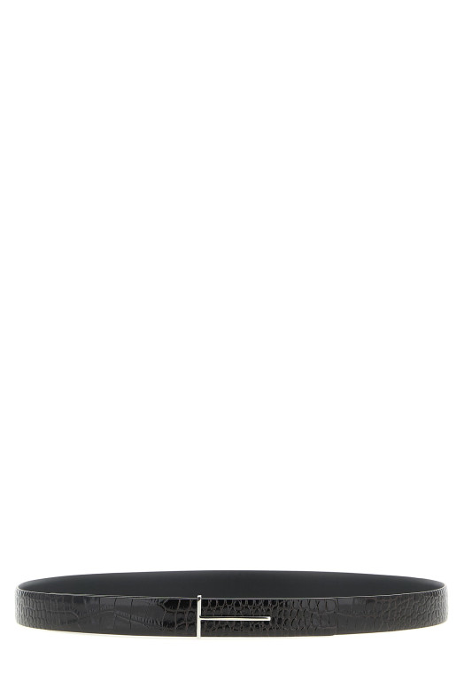 'Slim T' reversible belt Multicolor