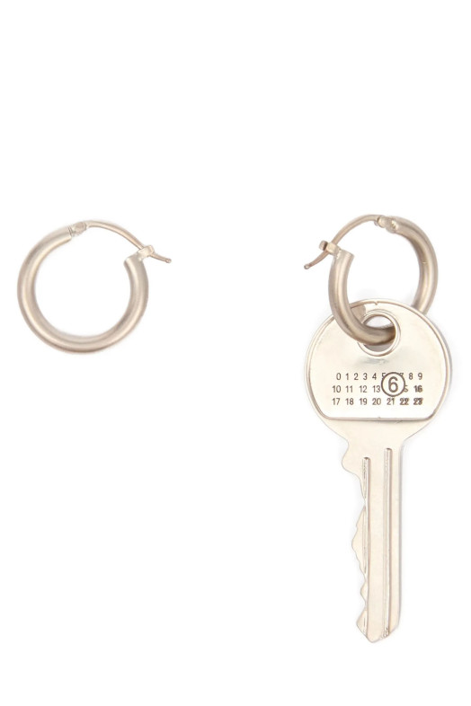 'Earring Key' earrings Silver