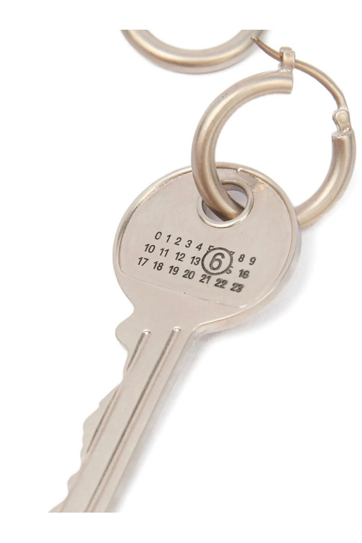 'Earring Key' earrings Silver