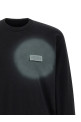 'Numeric Signature MM6' spray sweatshirt Black