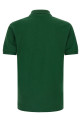 Logo patch polo shirt Green