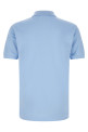 Logo patch polo shirt BLUE