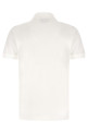 Logo patch polo shirt White