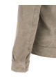 Suede jacket Gray