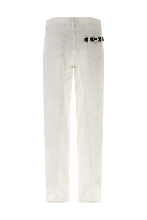 'Tapered Denim' jeans White