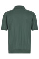 Superfine wool polo shirt Green