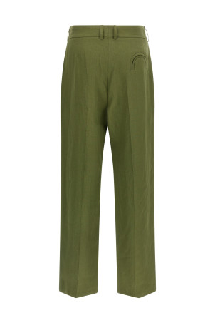 'Mid-day Sun Fox' pants Green