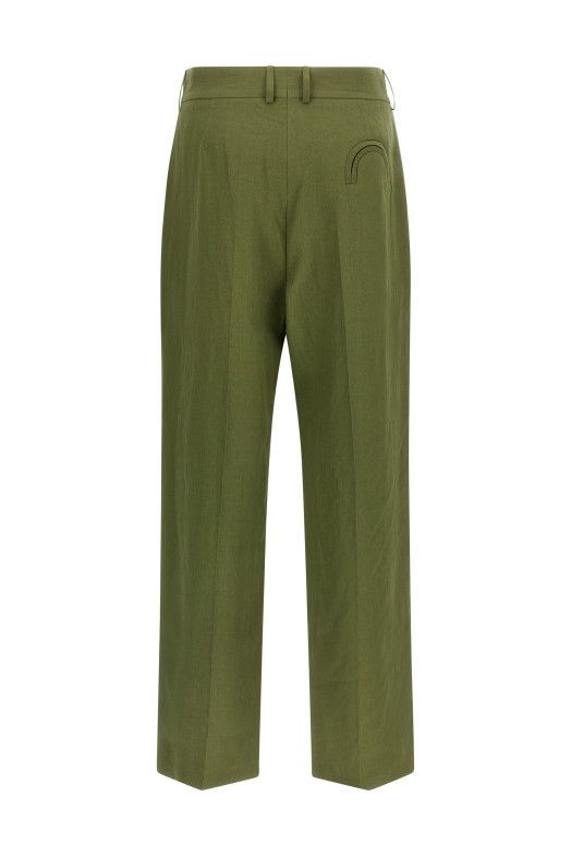 'Mid-day Sun Fox' pants Green