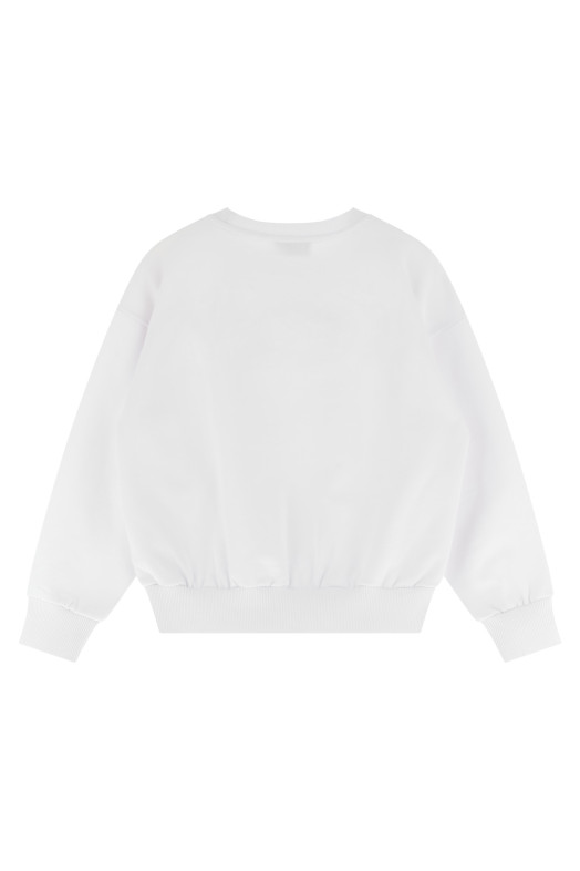 Logo lettering sweatshirt Black-grey