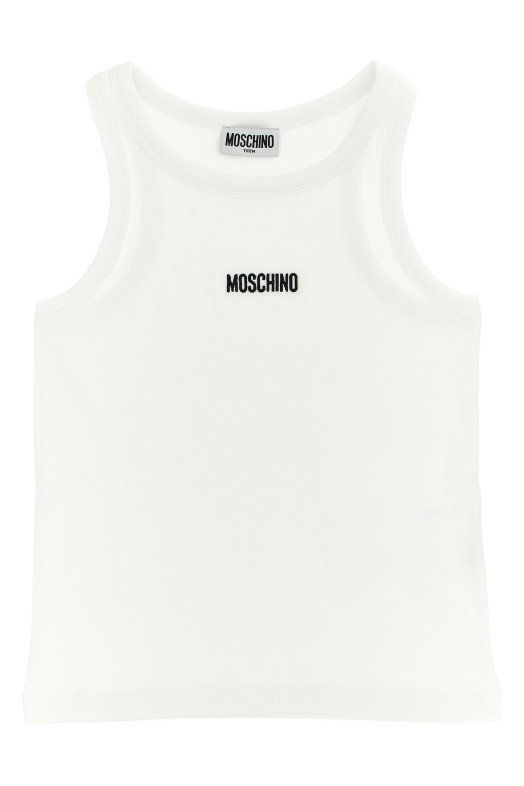 Tank top Lettering Logo White
