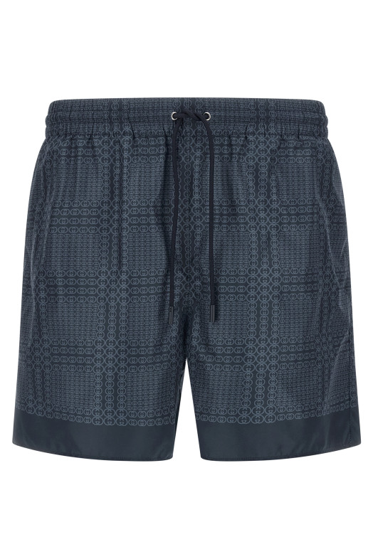 'Gucci Incrocio GG' swimsuit Blue