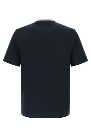 Printed T-shirt Blue