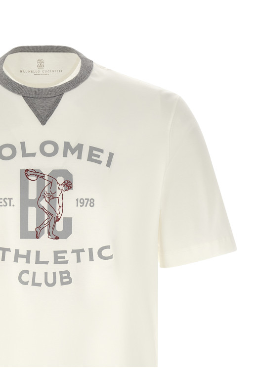 Printed T-shirt White