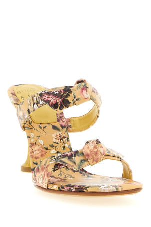 'Clarita' sandals A.Birman x AGUA by Agua Bendita Yellow