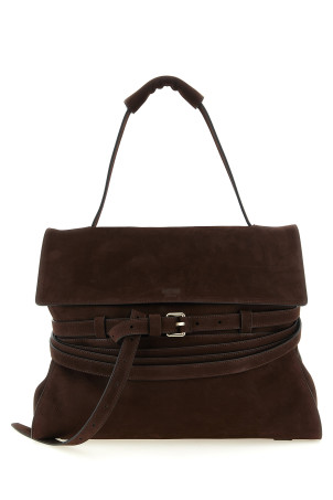 'Tie Me' shoulder bag Brown