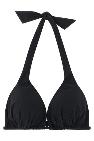 'DG' bikini top Black