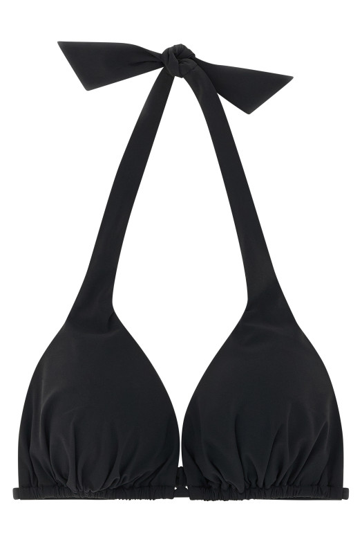 'DG' bikini top Black
