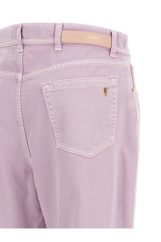 'Elya Cut' jeans Pink