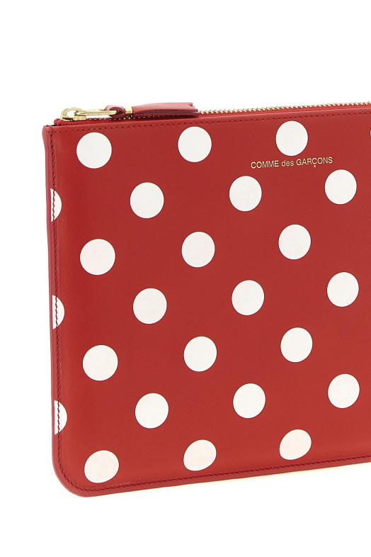 'Polka Dots Printed' wallet Red