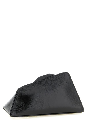 '8.30 PM' oversize clutch Black