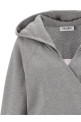 Hooded dress Gray