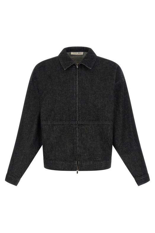 'Denim Work' jacket Black