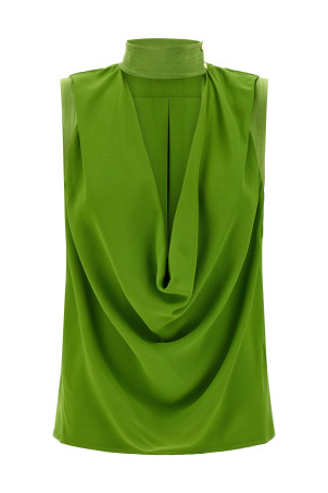 Draped top Green
