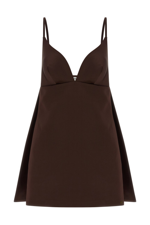 Duchesse dress Brown