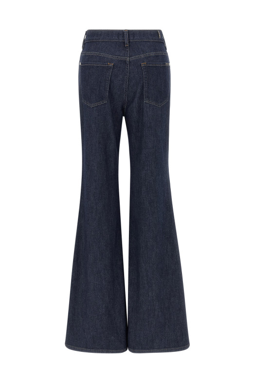 'Retro Flare' jeans Blue