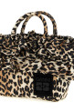 'Mini Shopper Ruffle Print' handbag Brown