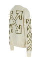 'Diag Outline' sweater Beige
